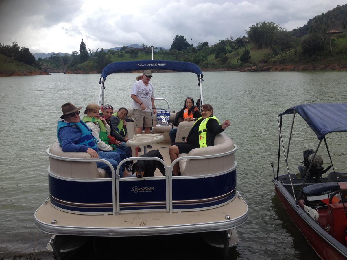 Casa Finca Tipica The Lake Hotel Guatapé エクステリア 写真